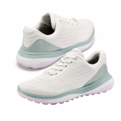 ECCO GOLF 女士超輕量系列 - 白/冰花綠：圖片 3