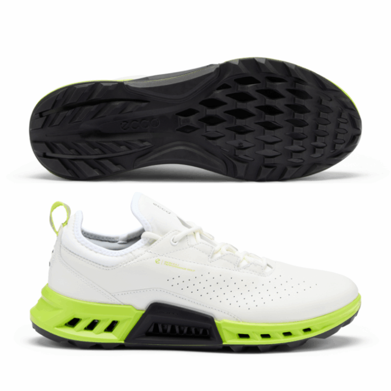 ECCO GOLF 男士BIOM系列 -白_青檸黃 - 1