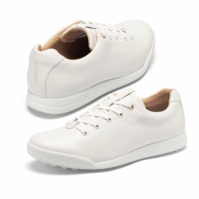 ECCO GOLF 男士街頭復古 - 白：圖片 3
