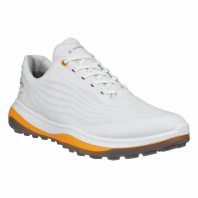 ECCO GOLF 男士超輕量系列 - 白/鵝蛋黃：圖片 3