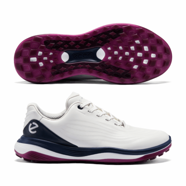 ECCO GOLF 男士超輕量系列 -白_海軍藍 - 1