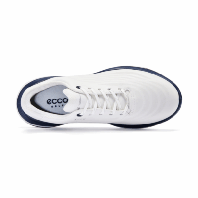 ECCO GOLF 男士超輕量系列 -白/海軍藍：圖片 2
